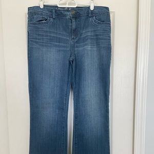 Simply Vera - Vera Wang Bootcut Denim Jeans - Size 12